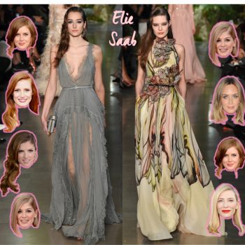 PREVISÕES DO OSCAR 2015: 12 LOOKS DOS DESFILES DE ALTA COSTURA PRO TAPETE VERMELHO