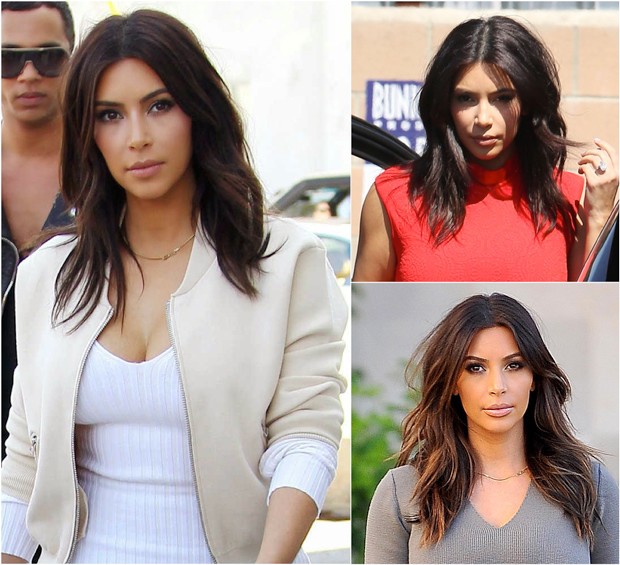 kim kardashian hair