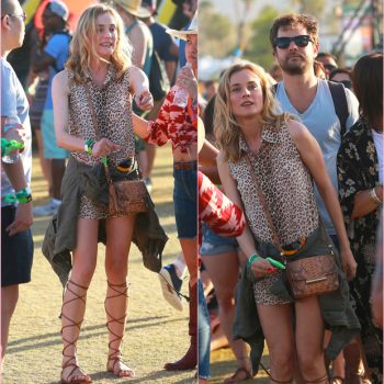 O FINAL DE SEMANA AGITADO – E ESTILOSO – DA DIANE KRUGER NO COACHELLA