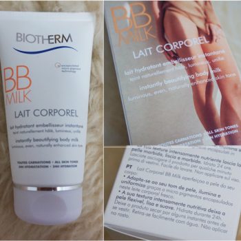 LANÇAMENTO: BB MILK DA BIOTHERM
