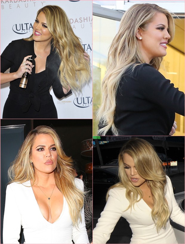 khloe kardashian cabelo