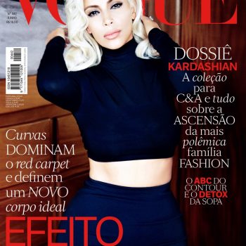 KIM KARDASHIAN NA CAPA DA VOGUE BRASIL