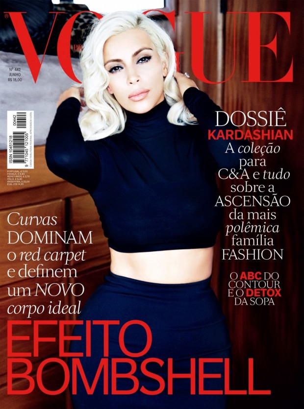 kim kardashian vogue brasil