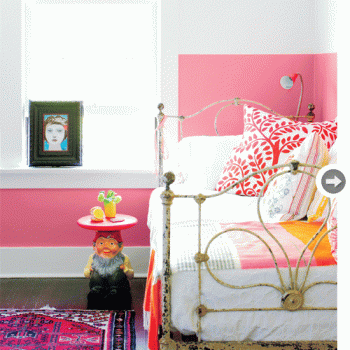 UM HOME OFFICE ROSA E BRANCO E MUITO CHARMOSO!