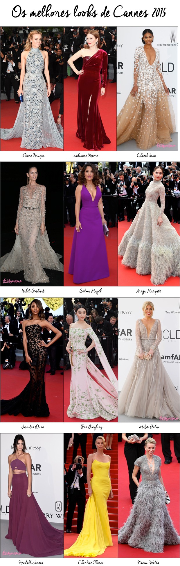 AS MAIS BEM VESTIDAS DE CANNES 2015 | FASHIONISMO