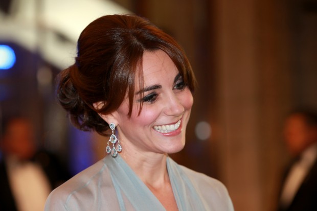 attends The Cinema and Television Benevolent Fund's Royal Film Performance 2015 of the 24th James Bond Adventure, "Spectre" at Royal Albert Hall on October 26, 2015 in London, England.