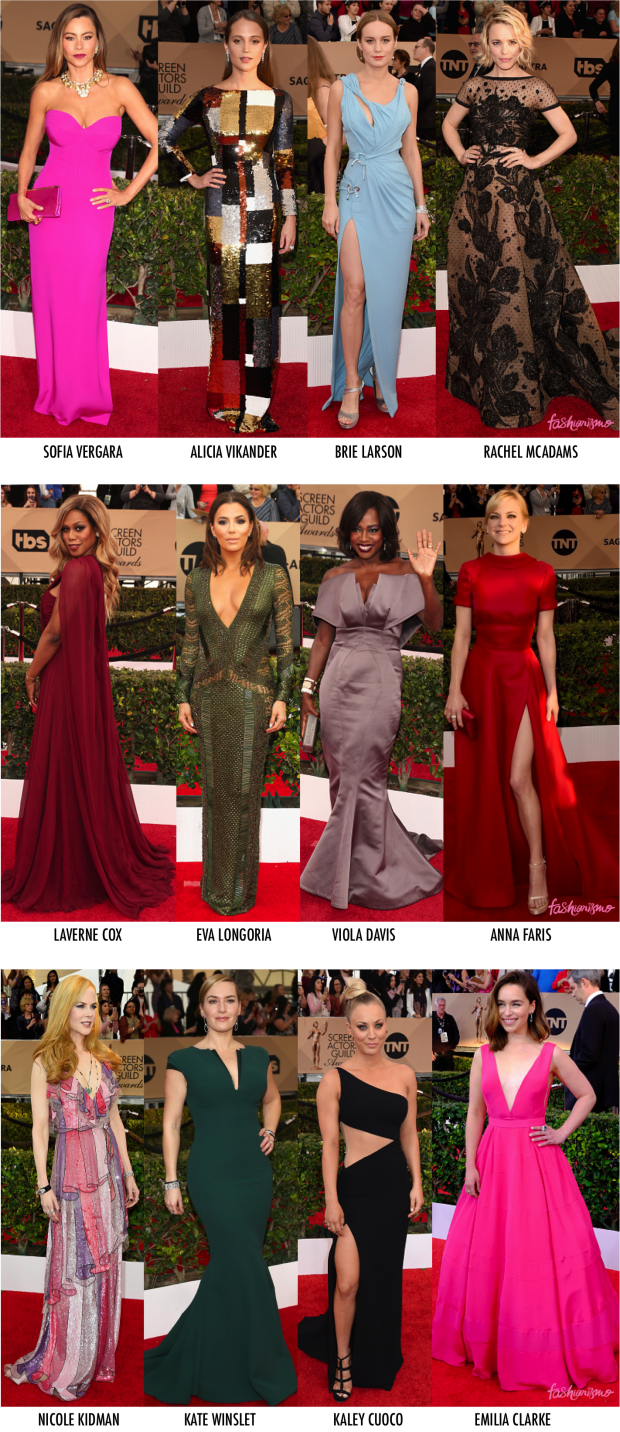 LOOKS SAG AWARDS 2016