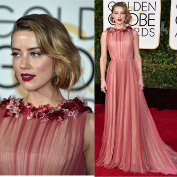 GOLDEN GLOBE 2016: AMBER HEARD