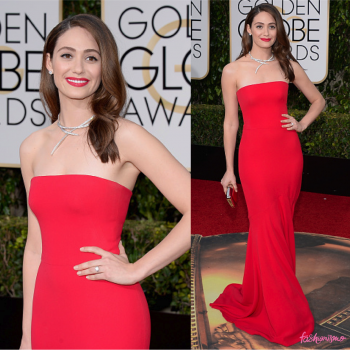 GOLDEN GLOBE 2016: EMMY ROSSUM