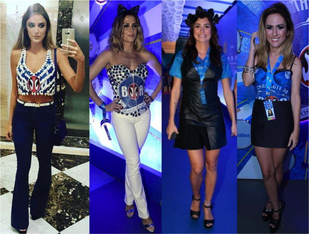 looks famosas carnaval