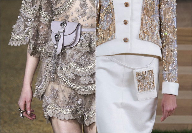 chanel saab couture pochete chora