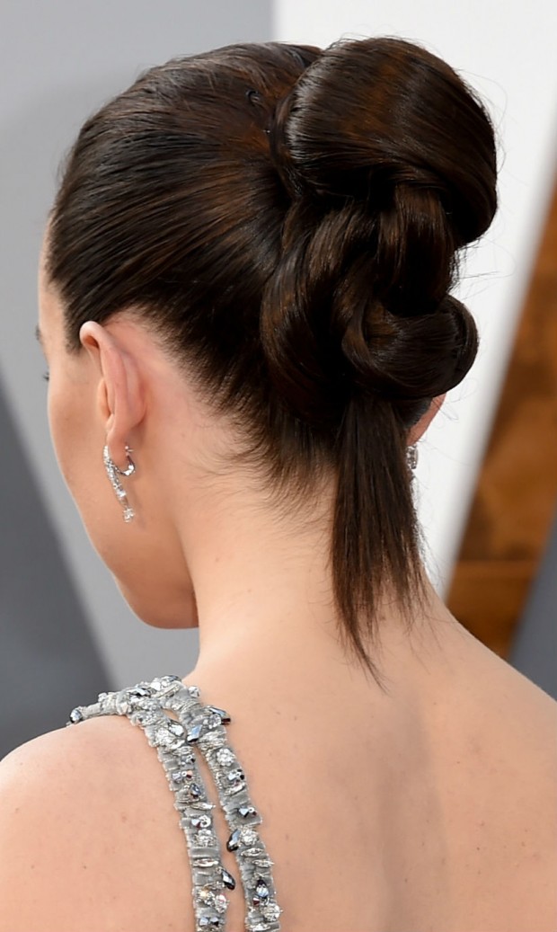 oscar 2016 maquiagem penteado daisy