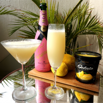 Receita do dia: Champagne + Gelato