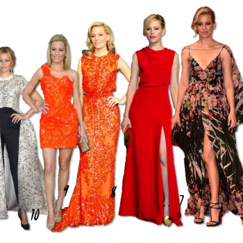 Look 10: Elizabeth Banks