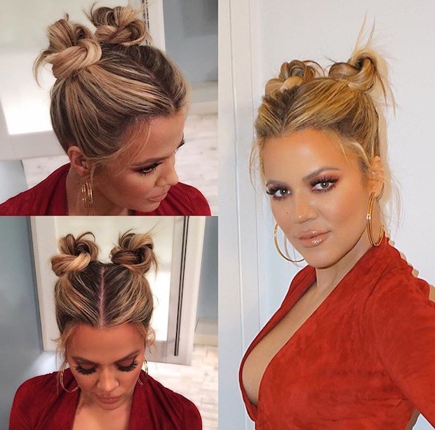 penteado cabelo khloe kardashian 19