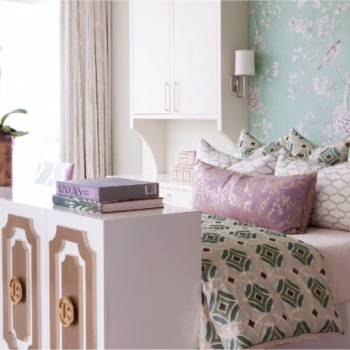 Decoração ultra feminina e sofisticada