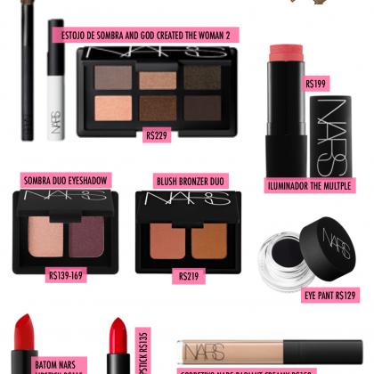 Hoje é dia de Nars na Sephora