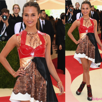 Baile do Met 2016: Alicia Vikander