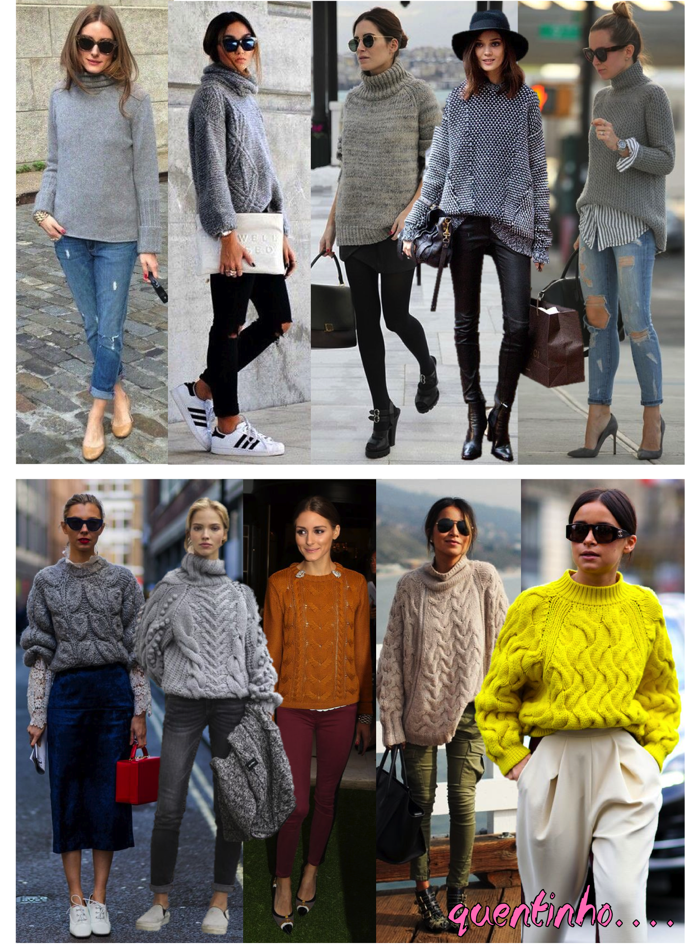 look inverno quentinho - Fashionismo