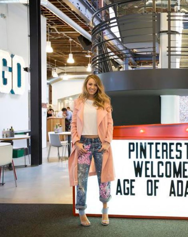 Blake Lively Pinterest Office