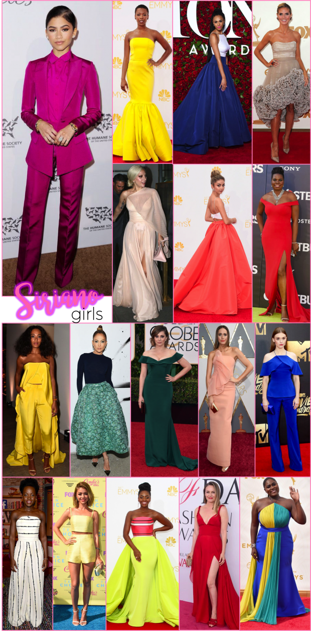 christian siriano red carpet