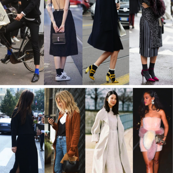 Trend alert: meias exibidas!