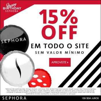 Aniversário da Sephora, minha wishlist + 15%OFF!