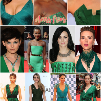 SOS Festa: Vestido verde!