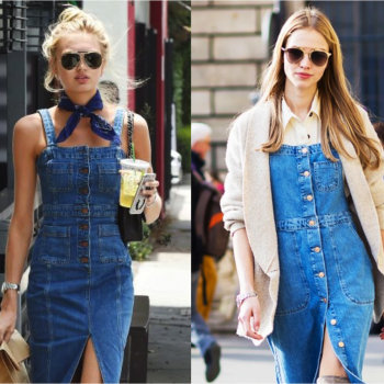 Desejando fortemente: Vestido jeans