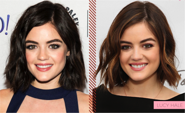 Lucy Hale Cabelo