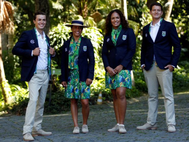 Uniforme das Olimpíadas - Brasil