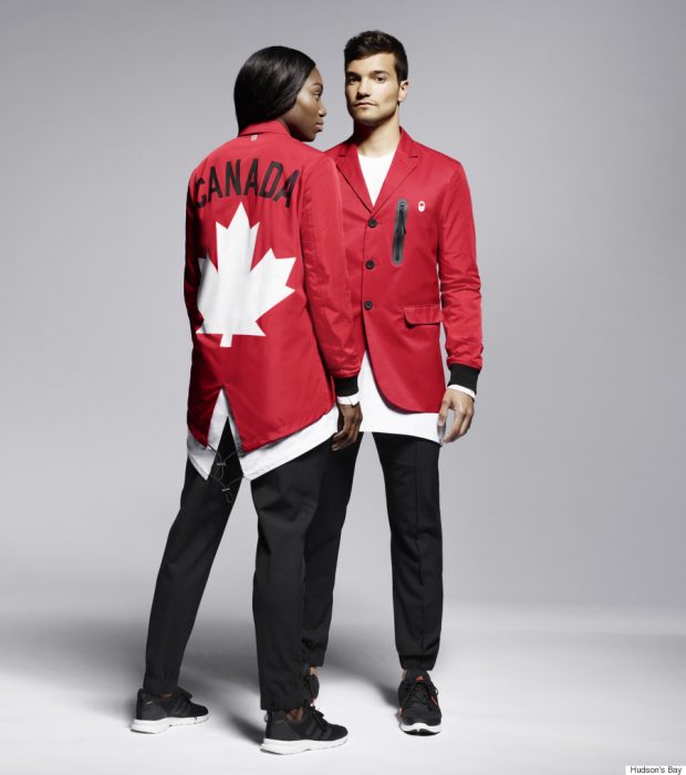 Uniforme das Olimpíadas - Canadá