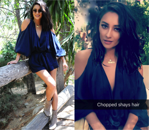 shay mitchell cabelo novo