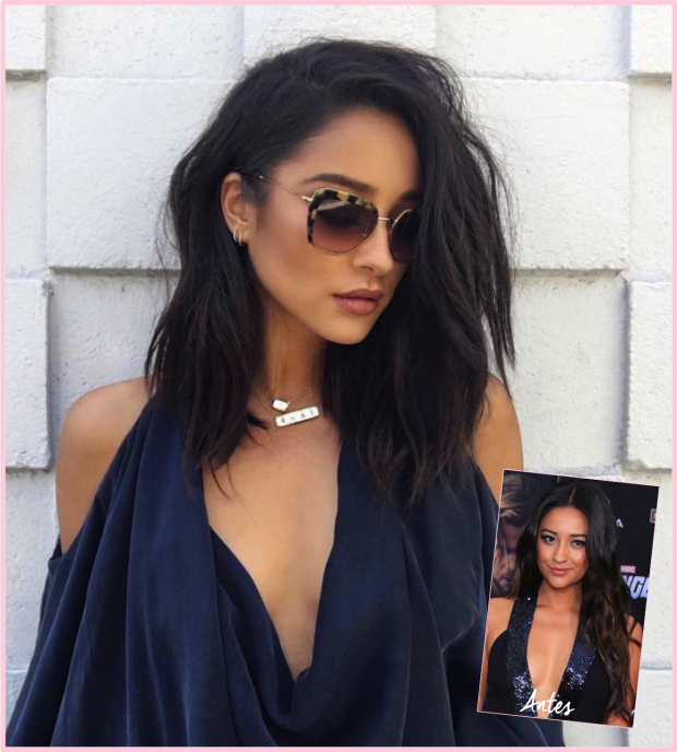 shay mitchell cabelo novo