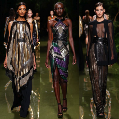 O novo sexy da Balmain, mais fluido e menos justo!
