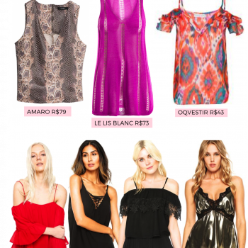 À procura da blusinha de 2 dígitos perfeita [Tema: Quase verão]
