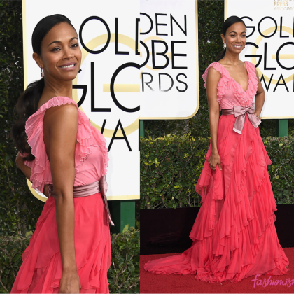Golden Globe 2017: Zoe Saldana