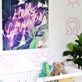 Quarto de bebê moderno e lúdico