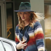 11 Looks da Rosie Huntington Grávida Por Aí!