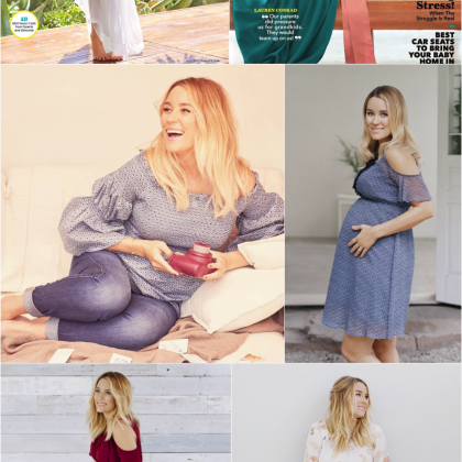 Maternidade fashion: A nova coleção da Lauren Conrad!