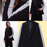 Blazer brilhoso da Rosie e da Renner