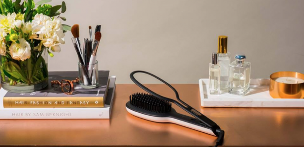 Glossie Ceramic Styling Brush, escova raquete alisadora!