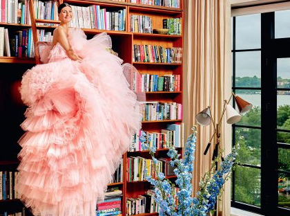Giambatistta Valli e o vestido rosa mais fotografado da temporada!