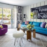 Apartamento com decor ousada e divertida