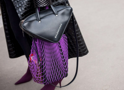 Tendência: Net Bag