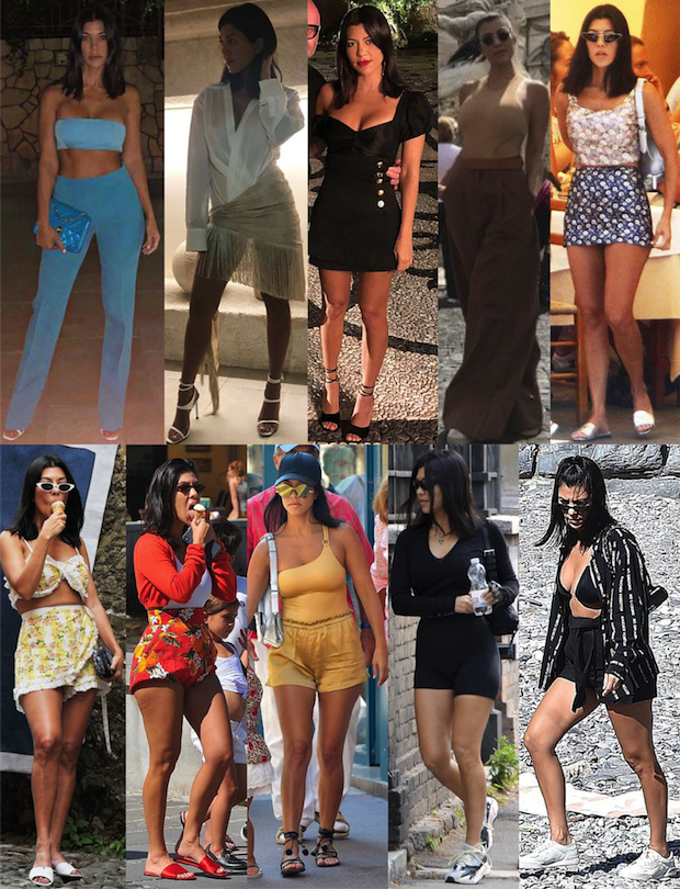 Kourtney Kardashian looks