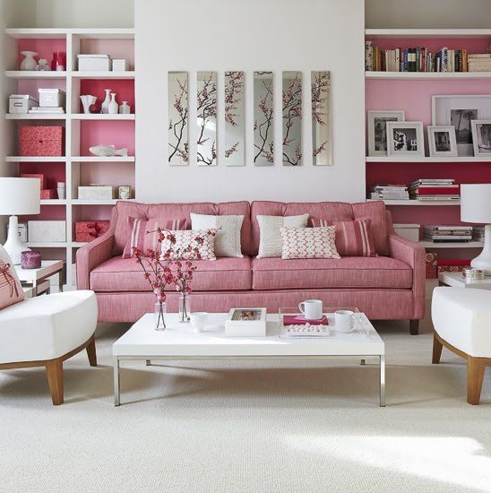 Decorismo: desejo por sofá rosa - Fashionismo