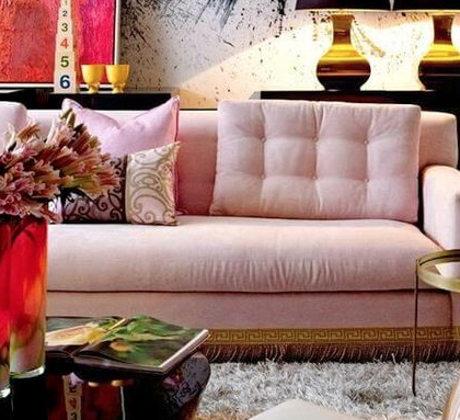 Decorismo: desejo por sofá rosa