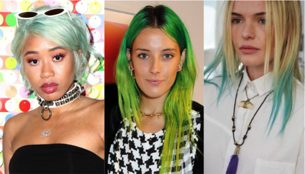 A cor de cabelo do verão 2019: Verde!