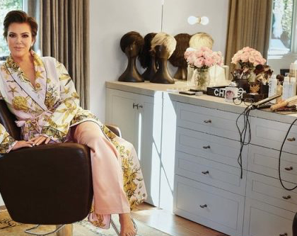 Tour pela casa da Kris Jenner